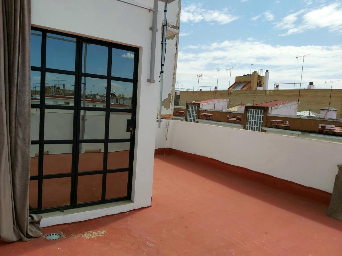 La Casa De Leon Xiii.Terraza Privada. Parejas Daire Sevilla Dış mekan fotoğraf